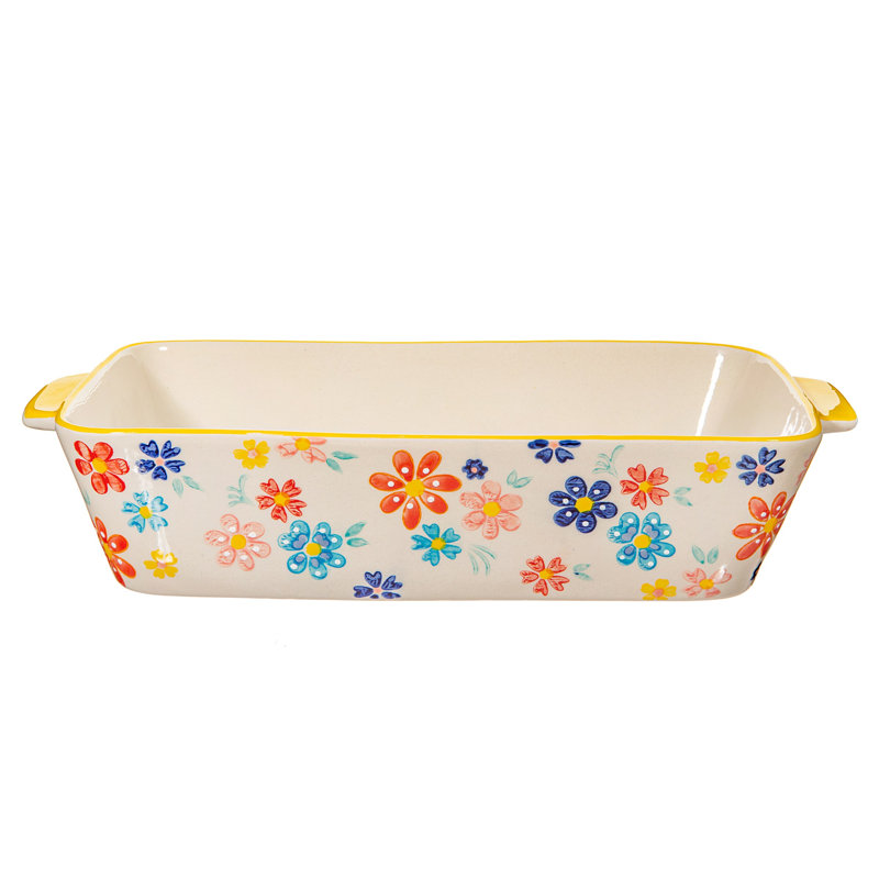 Marlow Home Co. Bromarg Ceramic Serving Bowl