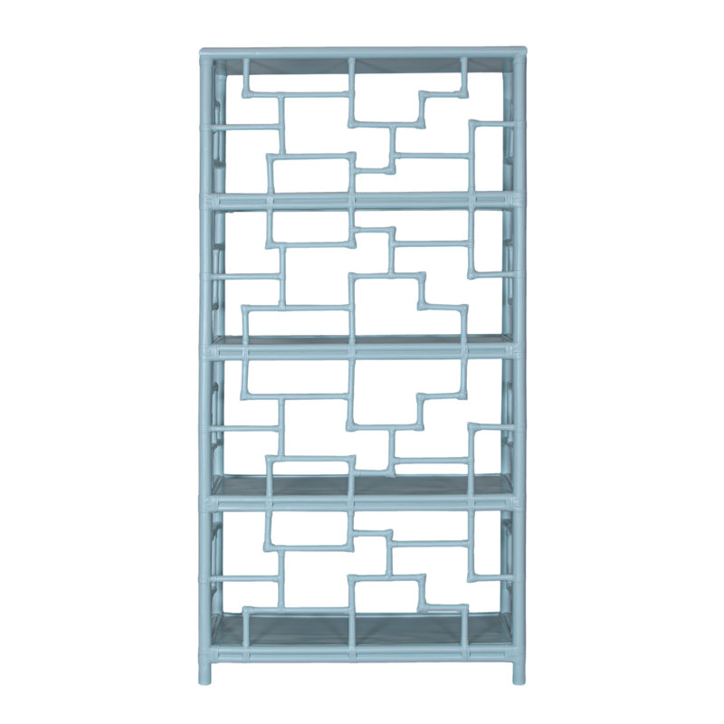 Tibet Bookcase, Pool Blue
