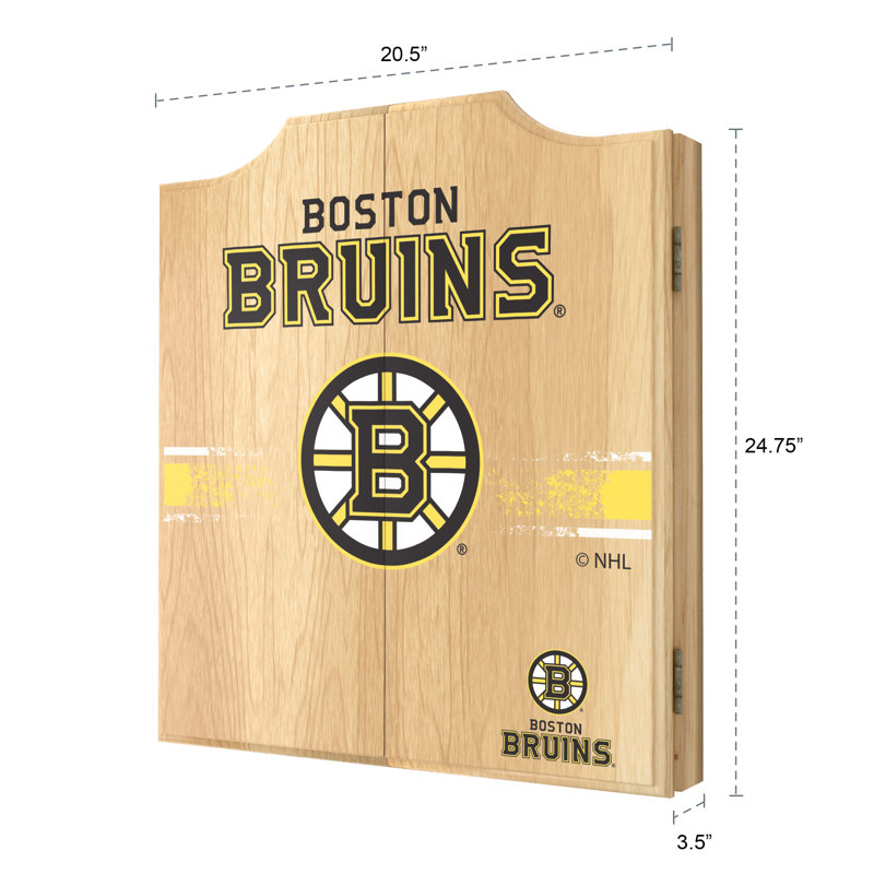 Ensemble de jeu de fléchettes NHL Logo, Boston Bruins