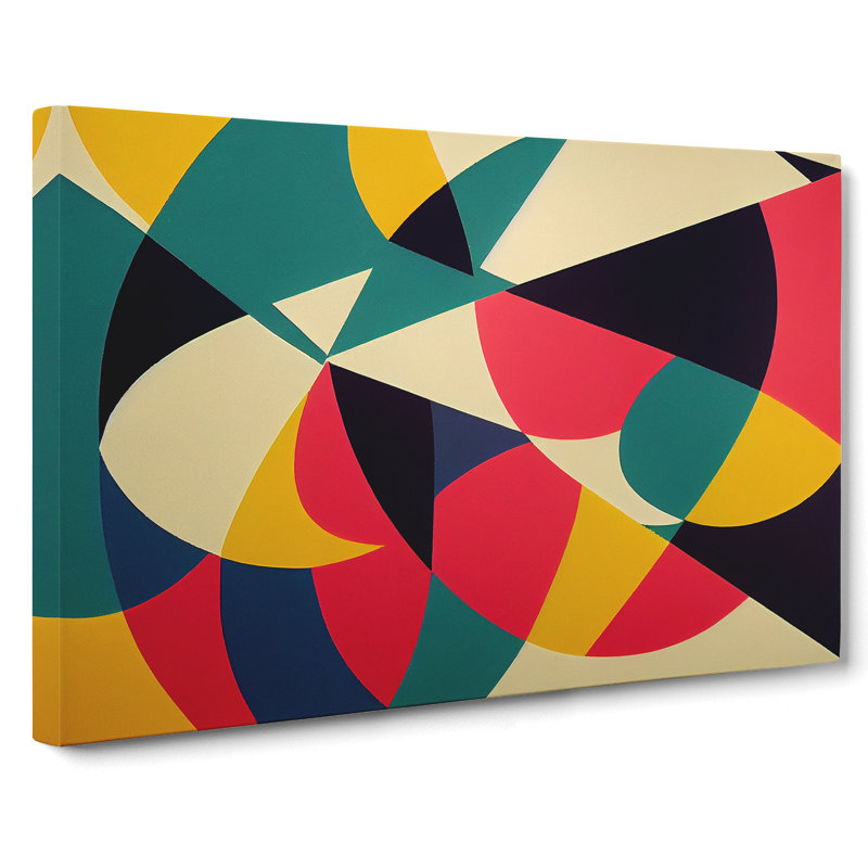 Pleasant Abstract Art - Wrapped Canvas, 50cm H x 76cm W x 3cm D