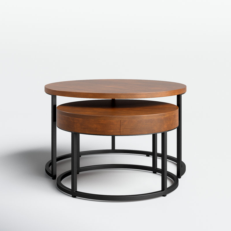 Ensemble de tables basses 2 pièces Ander