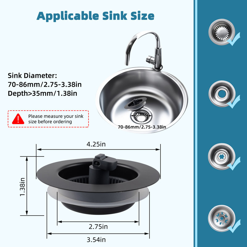 How to Measure Kitchen Sink Drain Size 2 How to Measure Kitchen Sink Drain Size