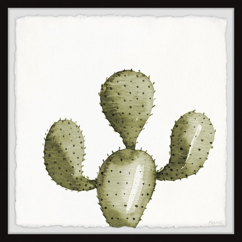 " Cactus Arms " Painting Print, 18" H x 18" W x 1.5" D