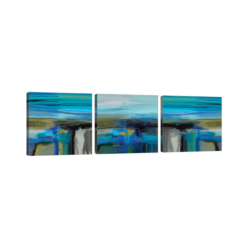Triptyque éternel - ensemble d'art mural sur toile tendue (ensemble de 3)