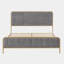Structure de lit tapissier pour grand lit-150554248