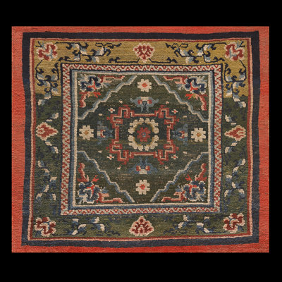 Tapis tibétain unique en son genre