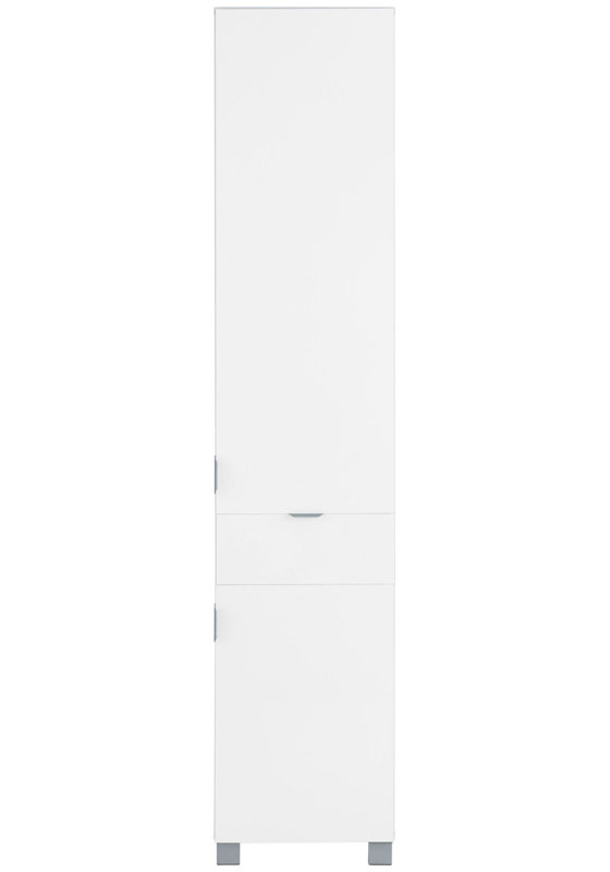 Rosabela No Mounting / Installation Required Linen Cabinet, White