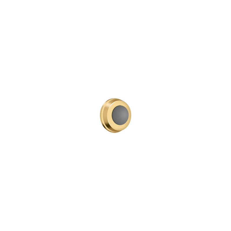 Door Stop, PVD Polished Brass