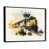 Black Floater Framed