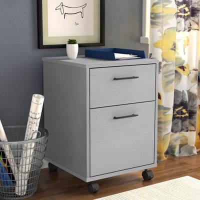 Huckins 16'' Wide 2 -Drawer Mobile File Cabinet