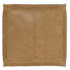 Brody 18"W Upholstered Vegan Faux Leather Square Pouf-1625655918