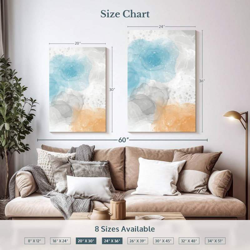 Avery Alcohol Ink And Paint I, 36" H x 24" W