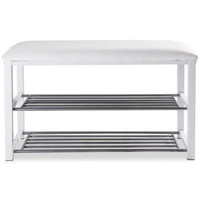 6 Pair Shoe Storage Bench