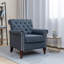 Fauteuil d'appoint capitonné de 29,9 po Abcde-65361621