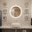 Naliyah Round Energy Saving Copper-Free Silver LED Lighted Bathroom / Vanity Mirror, Anti-Fog, Dimmable-1038732094