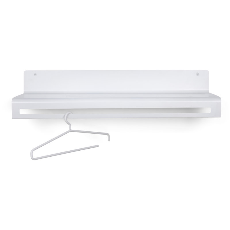 SWAY Steel Wall 0 - Hook Coat Rack, White