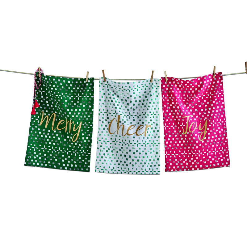 Joyful Dishtowelset/3