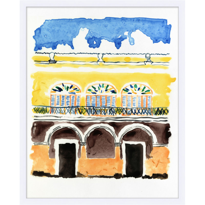 Havana Après-midi 6 - Peinture avec cadre