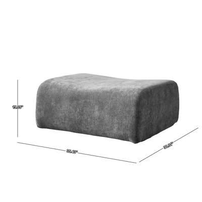 Repose-pieds Chester de 35,4 po Chester