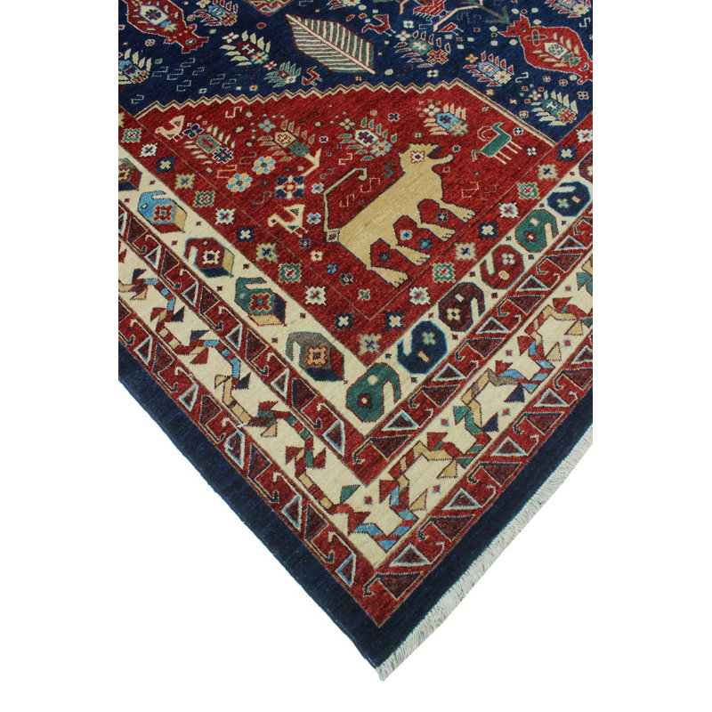 Jacque One-of-a-Kind 9'2" X 12'8" Wool Area Rug in