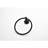 6 Wall Mount Bathroom Towel Rack - Stainless Steel, Matte Black, Modern Design, Smooth Edges, , Quick Install For Different Rooms Steel Mount, Fashionable Edge Protection, Corrosion Resistance,-157389233