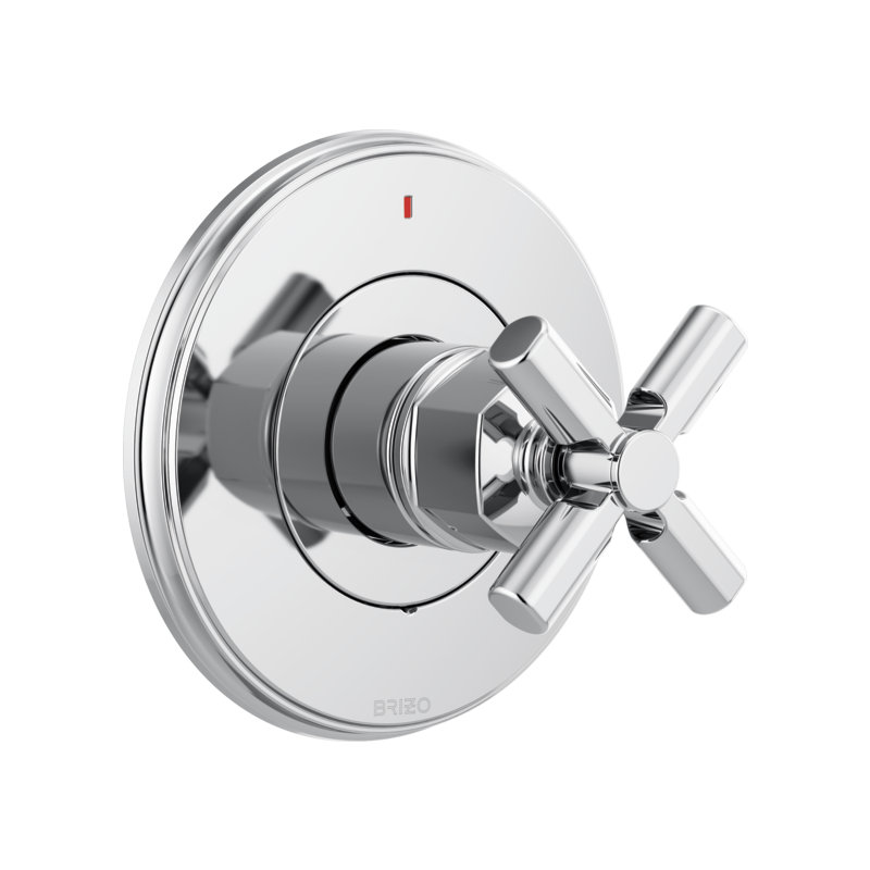 Invari™ Pressure Balance Valve Only Trim, Polished Chrome, Cross
