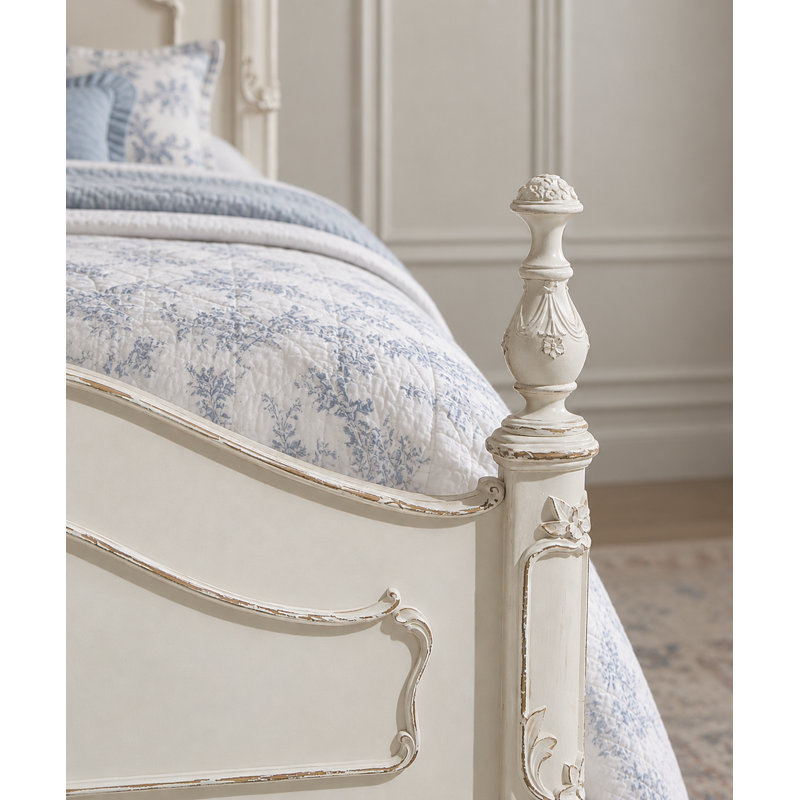 Lit standard en bois massif Losoya, Double