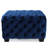 Modern Living Room In Navy Blue Velvet , Look, Button-, 29.26"X29.26"X18.05-2002567118