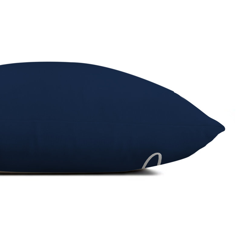  Outdoor Rectangular Pillow Cover & Insert, Navy