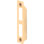 Brass Victorian-Style Mortise-Lock Door Strike (Single Pack)