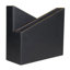 Magazine Rack In Noir With Rose Gold