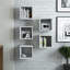 Tioga 5 Piece Square Cube Shelf with Adjustable Shelves-1913420636