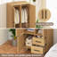 3 Door Manufactured Wood Wardrobe