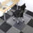 Low Pile Carpet Rectangular Chair Mat