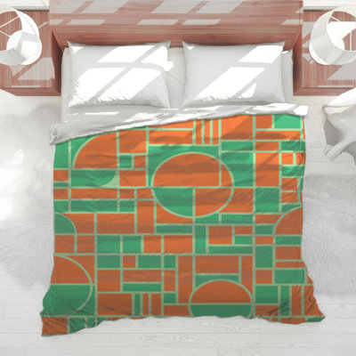 Geometric Shapes Pattern Comforter