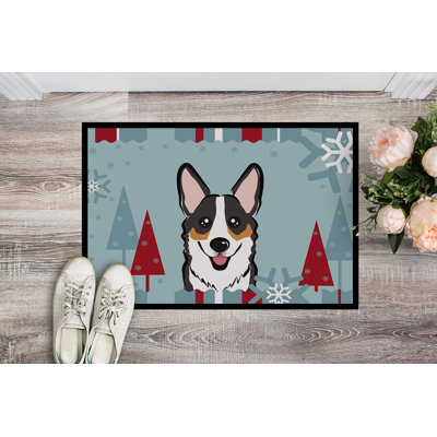 Paoquin Non-Slip Christmas Outdoor Doormat