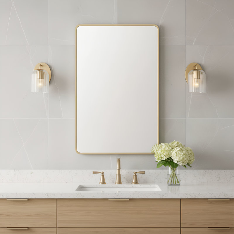 Petite applique Eisele de Génération Lighting , Une lumière, H 8,375 po x l 5 po x P 6 po, Laiton satiné