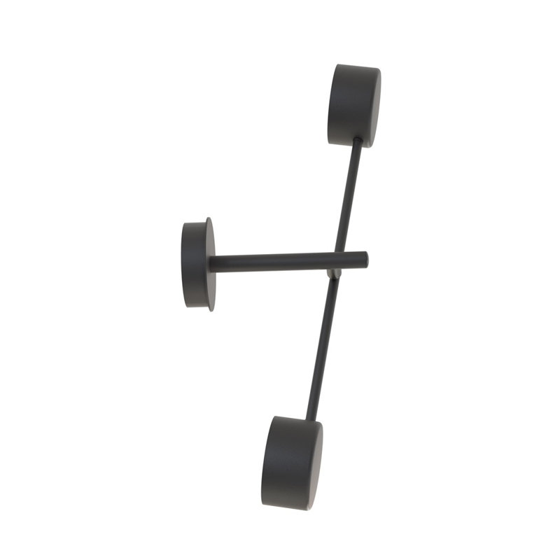 Deshaan Powder Coated Steel Flush Mounted Sconce