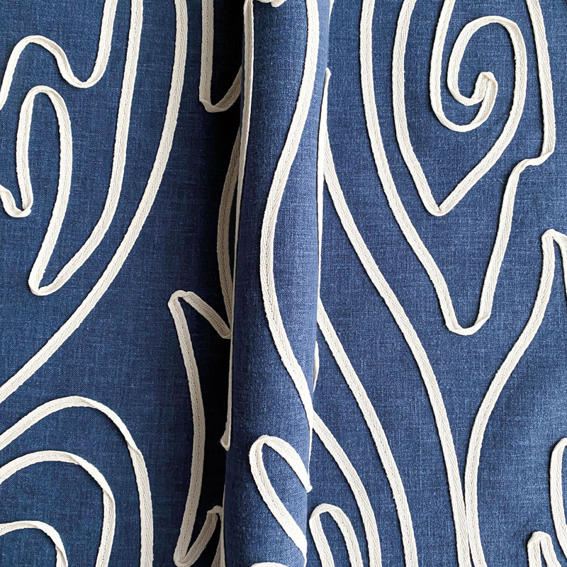 Bay Point Meander Sea Fabric