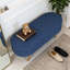 Banc de rangement repose-pieds ovale-305573851