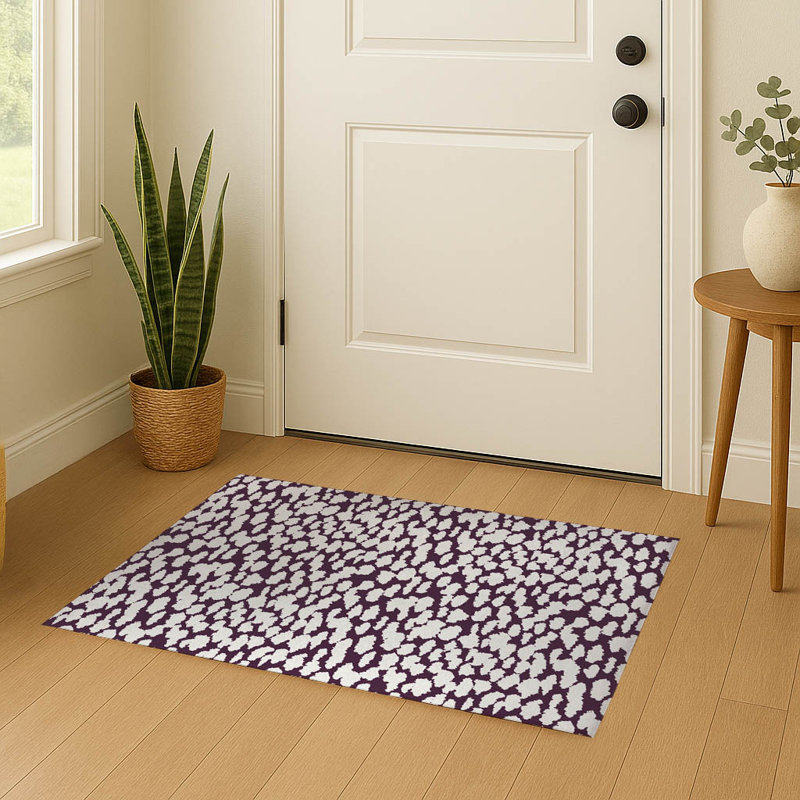 Paillasson Animal, Aubergine, L 36 po x L 24 po
