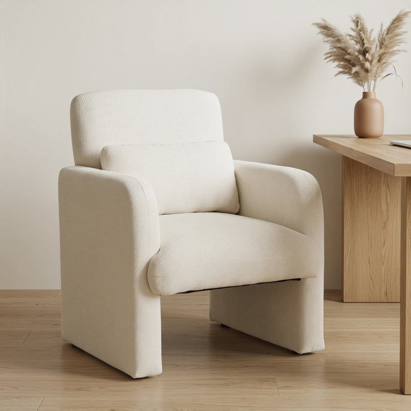 Chaise d'appoint moderne, Ancient White