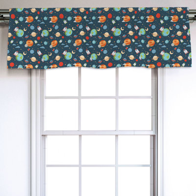 Sateen Ruffled Window Valance