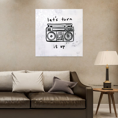 Art contemporain «Turn It Up I»