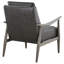 Fauteuil d'appoint en cuir véritable Caigan Abbyton