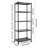 Adjustable Kitchen Storage Rack Adjustable Height Storage Rack 5 Tier Freestanding Storage Rack With Wheels