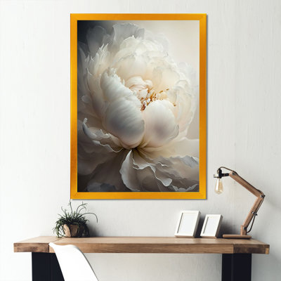 Pivoine fleur VII - pivoines, art mural