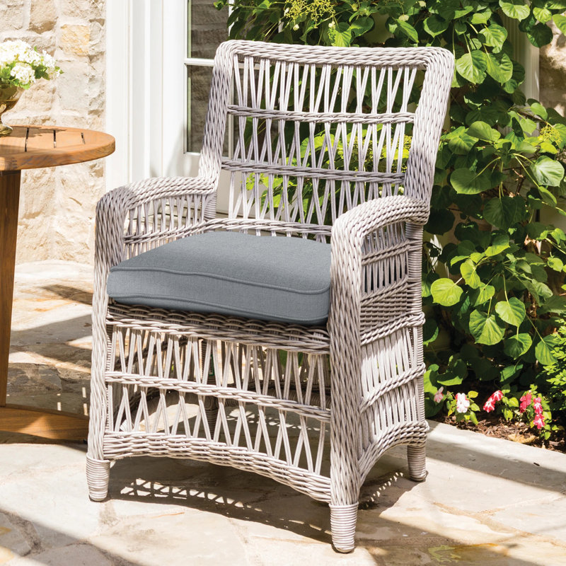 Mackinac Outdoor Dining Armchair, Visions Cobalt