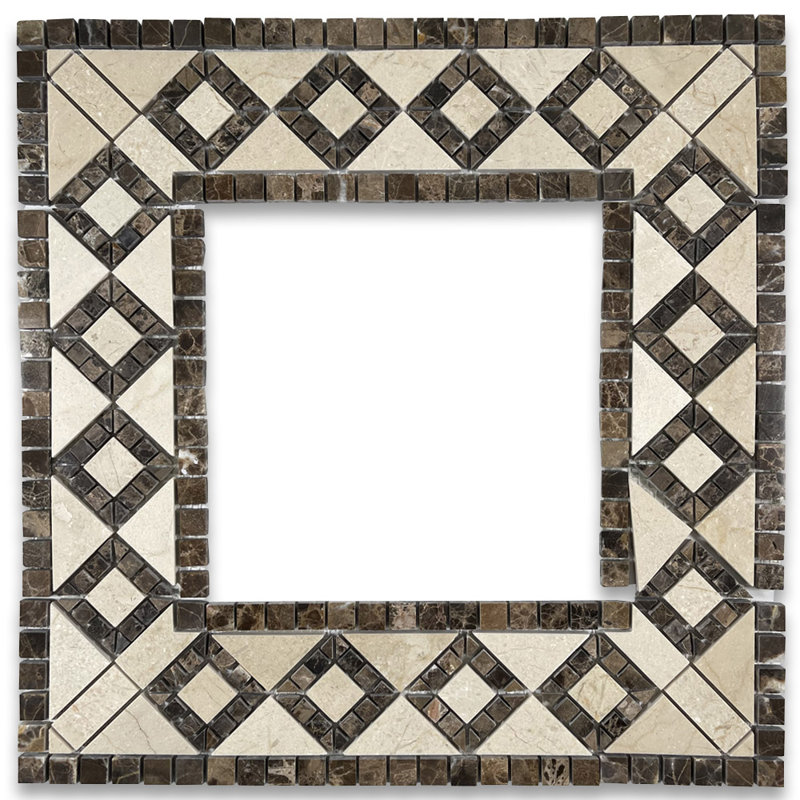 4" x 8" Marble Mosaic Sheet Wall Floor Use Tile