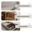 Canapé-lit causeuse 100% polyester beige-130067712